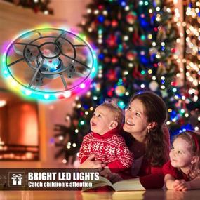 img 3 attached to HASAKEE Q7 Mini Drone for Kids - RC Helicopter Quadcopter with Altitude Hold, Neno Light, 3 Batteries, and Remote Control - Perfect Gifts for Boys and Girls