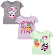 🦄 kid's unicorn graphic t-shirt - girls' clothing at children's place logo