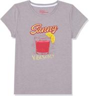 vibrant round orange girls' clothing: stylish tops, tees & blouses for awesome youth girls logo