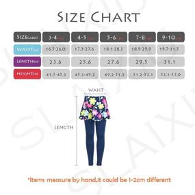 img 1 attached to 🛍️ Shop the Stylish Slaixiu GP12 ZHBB 140 Leggings Skirtpants for Girls' Clothing!