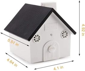 img 1 attached to 🐦 Bark Control Device: Ultrasonic Anti Barking for Dogs - Outdoor Birdhouse Design