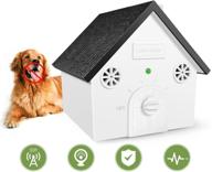 🐦 bark control device: ultrasonic anti barking for dogs - outdoor birdhouse design logo