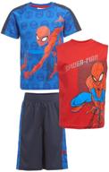 👕 marvel avengers superhero sleeve t shirt - perfect addition to boys' clothing sets logo