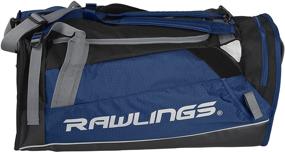 img 3 attached to Rawlings R601 Hybrid Bat Pack/Duffle: The Ultimate Gear Storage Solution for Athletes
