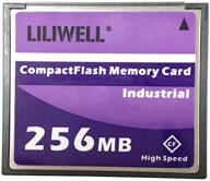 💾 карта liliwell compactflash 256 мб индустриального класса | карта памяти для цифровых камер высокой скорости и чпу 256м. логотип