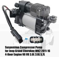 💨 replacement air suspension compressor assembly 68204730ah for jeep grand cherokee 2011-2020 logo