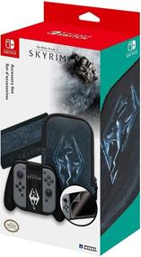 img 4 attached to HORI The Elder Scrolls V Skyrim Limited Edition Accessory Set for Nintendo Switch: Officially Licensed by Nintendo & Bethesda