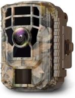 📷 16mp 1080p motion activated game camera for wildlife scouting & hunting | trail camera with 2.0" lcd screen, 120° wide angle lens, night vision, waterproof logo