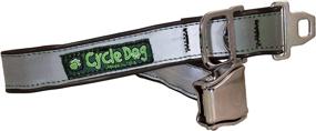 img 4 attached to 🐶 Cycle Dog Bottle Opener Recycled Dog Collar: Eco-Friendly Pet Accessory with Secure Seatbelt Metal Buckle