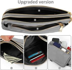 img 2 attached to CXWMZY Fanny Packs: Stylish Unisex Hip Bum Bags for Travel, Outdoor Activities & Concerts