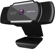 crystal clear autofocus 5mp/2k webcam: ideal for conferencing, video calling, and online classes with teams, skype, youtube, zoom, and facetime! logo