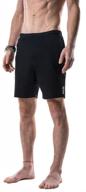 yoga crow swerve shorts odor resistant men's clothing in active logo