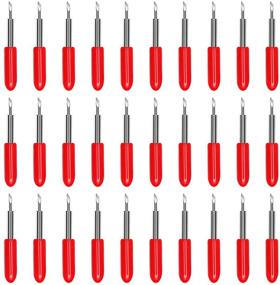 img 4 attached to 🔪 CJRSLRB 30Pcs 45 Degree Standard Cutting Blades for Explore Air/Air 2 Maker Expression: High-Quality Vinyl Fabric Cutting Replacement Blades