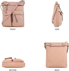 img 3 attached to 👜 SG SUGU Lightweight Medium Crossbody Handbags & Wallets: Stylish Versatility for Women on the Go