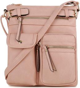 img 4 attached to 👜 SG SUGU Lightweight Medium Crossbody Handbags & Wallets: Stylish Versatility for Women on the Go
