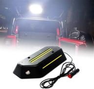 enhance your jeep wrangler jl's trunk visibility with morefulls led cargo light - easy installation, replaces wiper motor cover logo