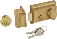 🔒 gold finish zinc cylinder night latch lock with latch bolt - sumbin night latch lock логотип