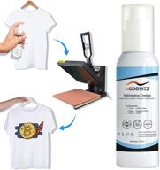 🎨 premium sublimation coating spray: high gloss finish and quick dry formula for cotton t-shirts, polyester, cartons, tote bags, pillows - one step process logo