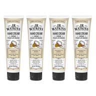 💧 j.r. watkins coconut hand cream - 4 pack, 3.3oz each: moisturizing & nourishing for soft hands logo