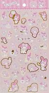 🐰 sanrio my melody rabbit pet sticker seal - 1 sheet of 45 decorative scrapbooking supplies and stationery accessories logo