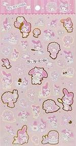 img 3 attached to 🐰 Sanrio My Melody Rabbit Pet Sticker Seal - 1 Sheet of 45 Decorative Scrapbooking Supplies and Stationery Accessories