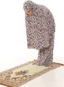 img 3 attached to 🧕 Ramadan Prayer Dress: Stylish Muslim Clothing for Girls