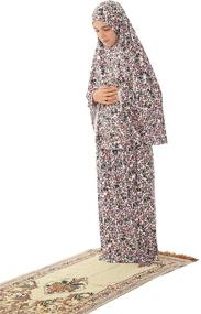 img 4 attached to 🧕 Ramadan Prayer Dress: Stylish Muslim Clothing for Girls