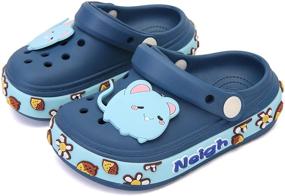 img 3 attached to XIANV Classic Cartoon Graphic Numeric_12_Point_5 Boys' Shoes in Clogs & Mules