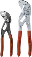 🔧 knipex tools 00 20 72 v01 mini pliers in belt pouch - convenient red 2-piece set logo