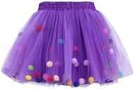 👗 meeyou little girls layers skirt: stylish and comfortable girls' clothing logo