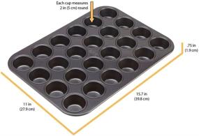 img 3 attached to 🧁 Efficiently Bake Delicious Mini-Muffins with the Chicago Metallic Mini-Muffin Pan