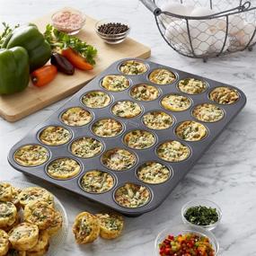 img 1 attached to 🧁 Efficiently Bake Delicious Mini-Muffins with the Chicago Metallic Mini-Muffin Pan