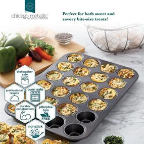 img 2 attached to 🧁 Efficiently Bake Delicious Mini-Muffins with the Chicago Metallic Mini-Muffin Pan