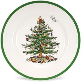 img 3 attached to Spode Christmas Tree Dinner Plate
