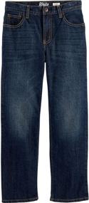 img 2 attached to 👖 Stylish Toddler Classic Jeans - Natural Indigo Boys' Clothing: Comfortable and Trendy