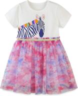 wrhpzw little cotton cartoon dresses logo