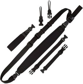 img 4 attached to OP/TECH USA Super Classic Combo Camera Strap Kit - Enhanced Comfort and Durability in Black
