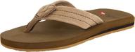 quiksilver carver suede flip flop: trendy toddler boys' shoes and sandals logo