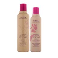 cherry almond softening shampoo conditioner logo