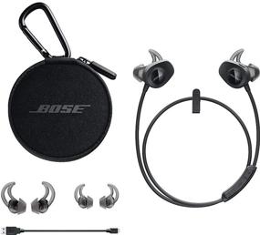 img 2 attached to 🎧 Bose SoundSport Wireless Headphones - Bluetooth Headset in Black (Renewed) - Model 761529-0010