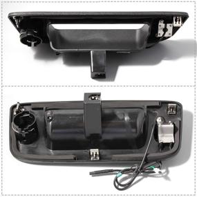 img 2 attached to Камера заднего вида EWAY для Chevrolet Silverado GMC Sierra 1500 2007-2013 2500 3500 Heavy Duty 2007-2014, резервная камера на ручке задней двери, черная.