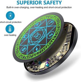 img 1 attached to Wireless Charger Charging Universal Compatible