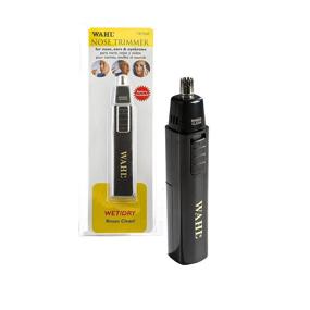 img 4 attached to 👃 Wahl Professional Nose Trimmer 5560-700 - Stainless Steel Blade, Wet/Dry Operation, Battery Powered for Barbers and Stylists