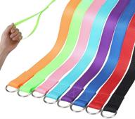 🐶 homimp dog slip leads 6 ft - 8 pcs bulk color kennel control leashes: perfect for small large dogs, puppy animal rescue, grooming, shelter, vet, training! logo