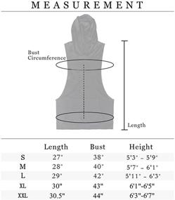 img 1 attached to 💪 ZUEVI Men's Sleeveless Hoodies for Bodybuilding, Gym, and Muscle Building - Stringer Tank Tops