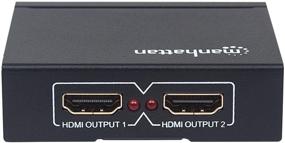 img 2 attached to 📺 Enhance Your Viewing Experience with the Manhattan 2 Port HDMI Splitter - 4K @ 30Hz & USB Powered