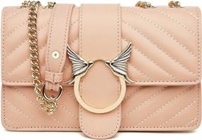 img 3 attached to Fashion Shoulder Genuine Leather Crossbody Women's Handbags & Wallets in Shoulder Bags