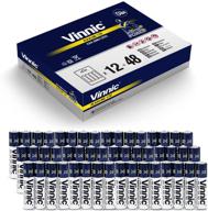 🔋 vinnic aaa battery (48 pack) - long-lasting triple a alkaline batteries for high-performance devices logo