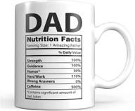 🎁 dad mug christmas gift from daughter - stocking stuffer ideas for the world's best dad - unique ceramic cup for fathers - birthday present & christmas gift for dads logo