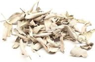 🌿 pristine 1 pound of premium california white sage leaves: perfect for meditation, healing, cleansing & smudging rituals логотип